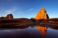 Temple of the Sun and Moon Reflection
