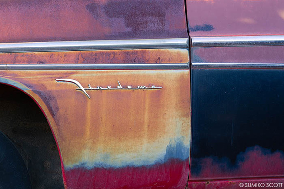 Rusty Car Close-UP